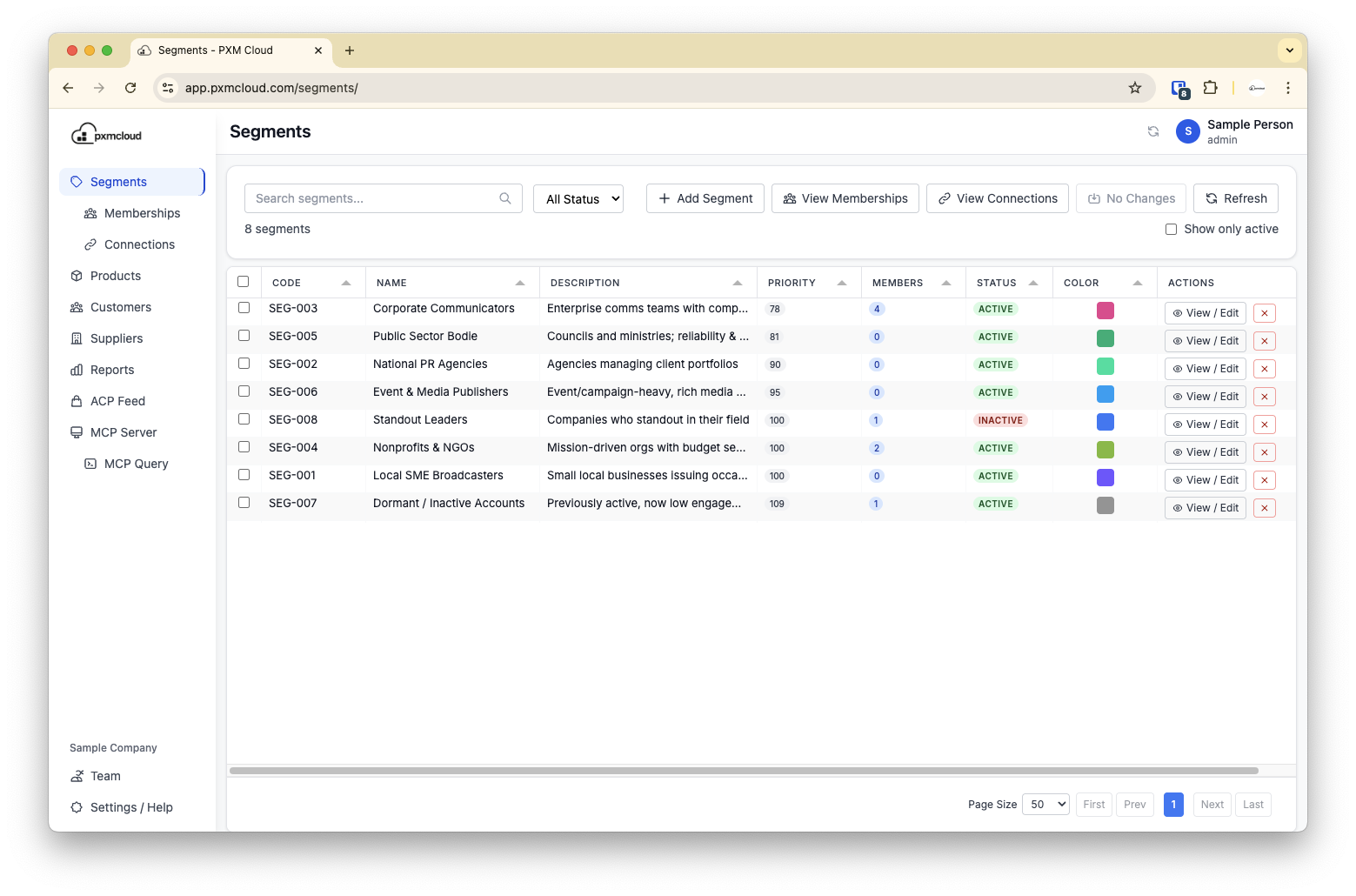 Customer Segmentation Screenshot